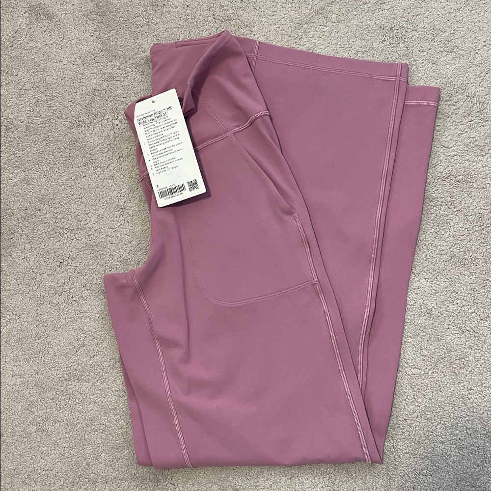 Lululemon a line wide leg pant 31 inch